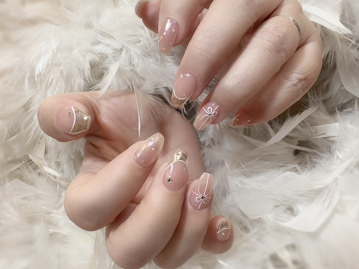 ナチュラルカラーでお上品ネイル - 【公式】静岡県静岡市のネイル