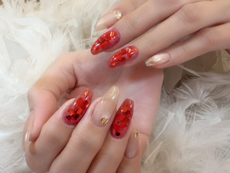 ハートのホログラム