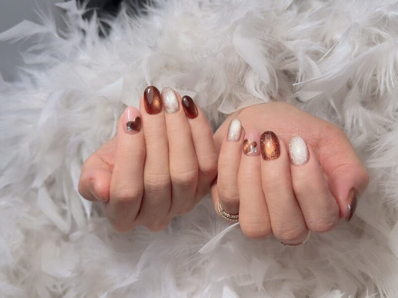 ハートをポイントに